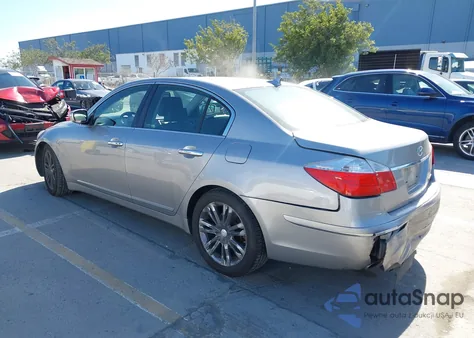 2011 Hyundai Genesis 4.6 из США, поврежденный, VIN KMHGC4DF3BU127358